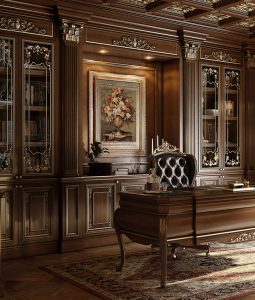 طراحی دکوراسیون اداری کلاسیک