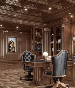 طراحی دکوراسیون اداری کلاسیک