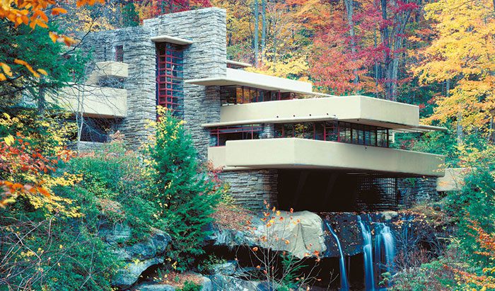 خانه آبشار (Fallingwater) – آمریکا