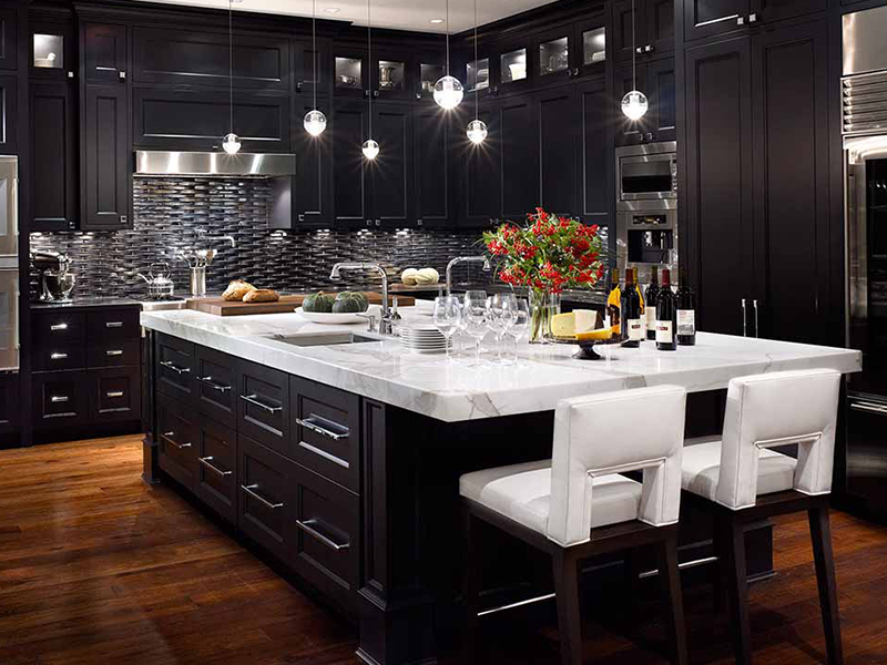 طراحی آشپرخانه بزرگ