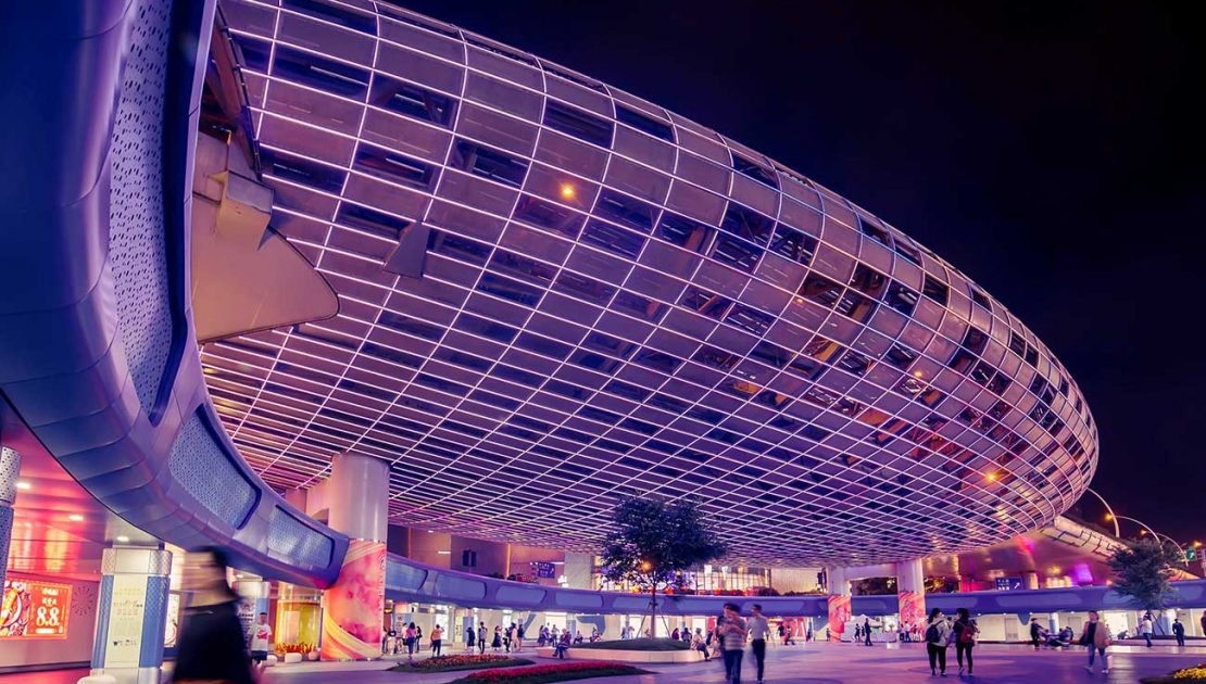 نور ساختمان در شب نور ساختمان در شب