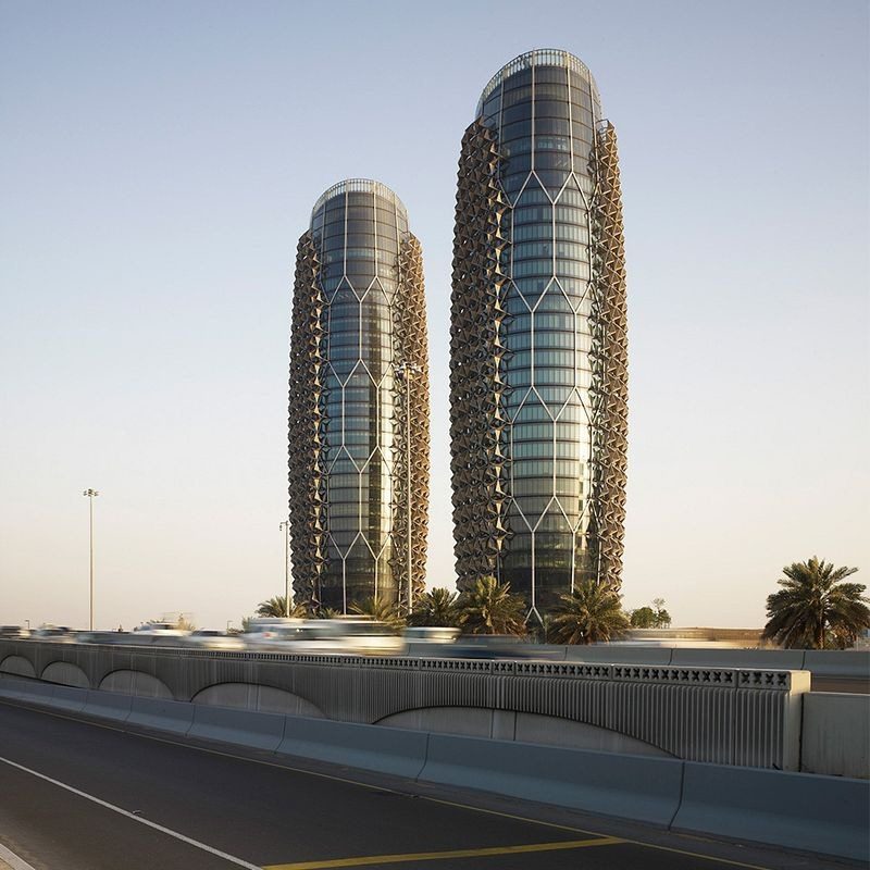 ساختمان Al Bahar Towers ساختمان Al Bahar Towers