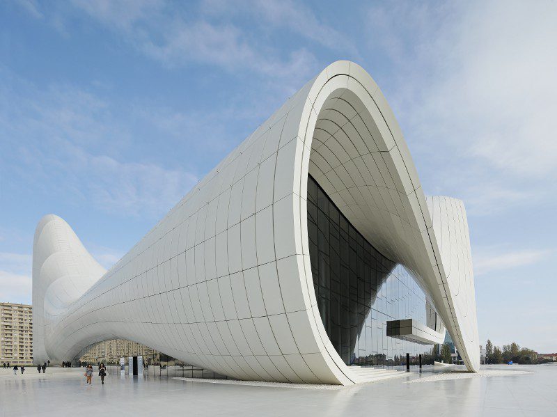 موزه Heydar Aliyev Center در باکو موزه Heydar Aliyev Center در باکو