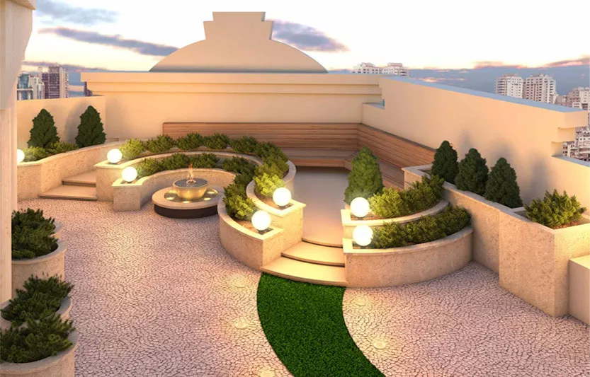 مدل روف گاردن مدل روف گاردن