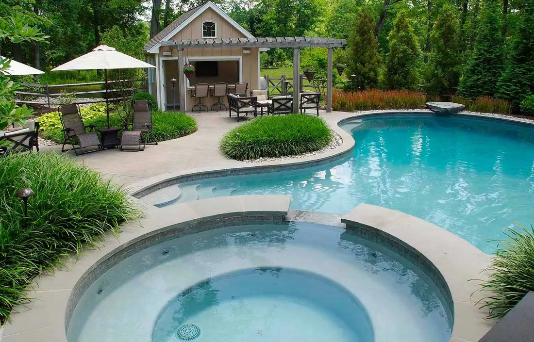 طراحی استخر برای ویلا