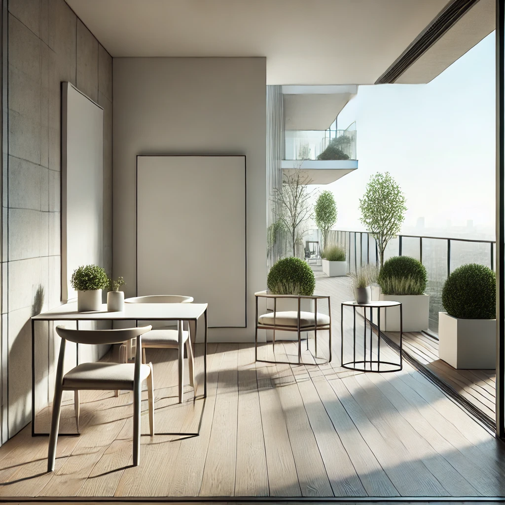 طراحی بالکن یا تراس