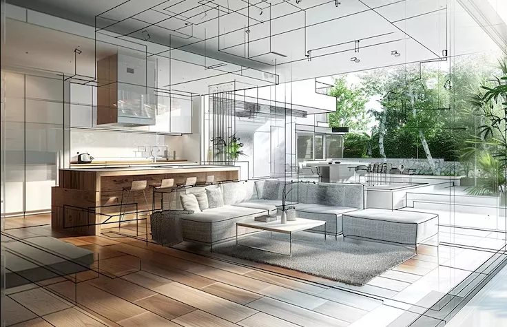 اهمیت ادغام طراحی داخلی و معماری داخلی اهمیت ادغام طراحی داخلی و معماری داخلی