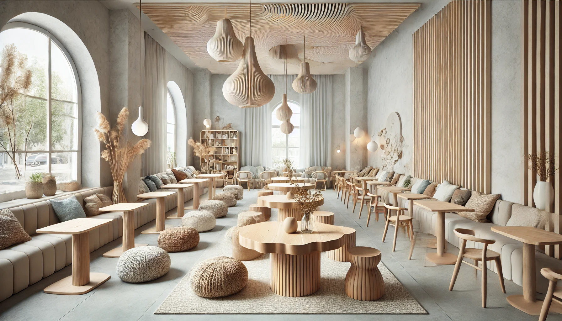 طراحی کافی شاپ سبک اسکاندیناویایی (Scandinavian)
