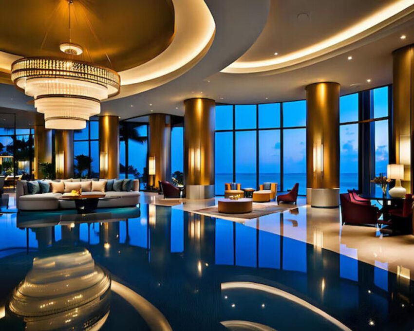 نورپردازی هتل نورپردازی هتل