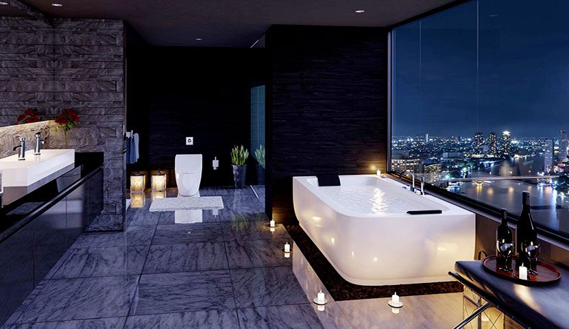 نکات مهم در طراحی وان حمام نکات مهم در طراحی وان حمام