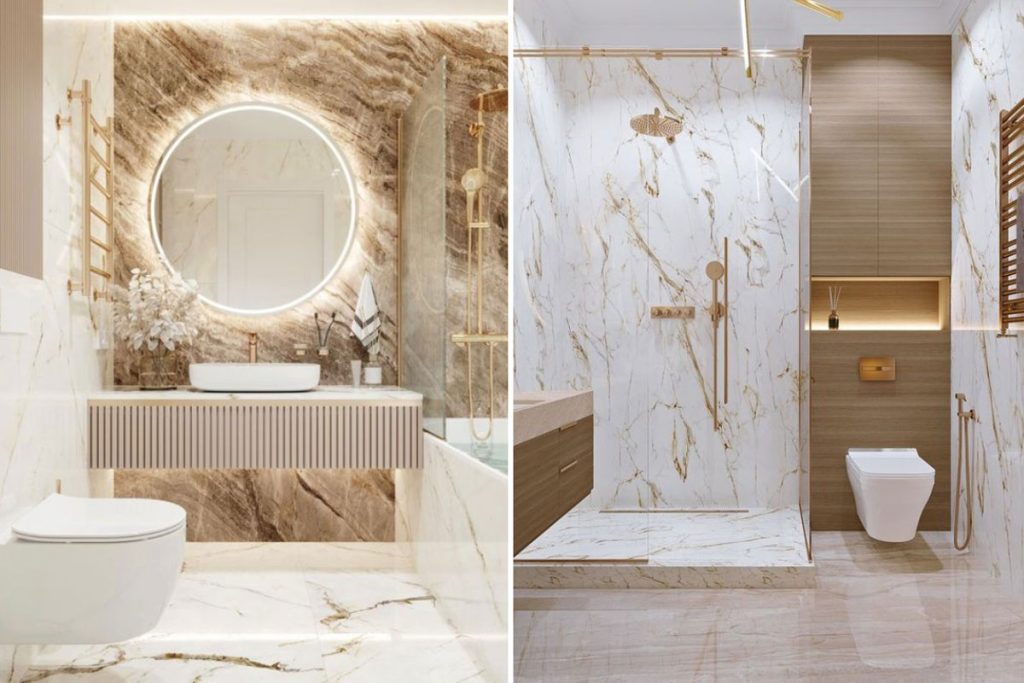 طراحی حمام و سرویس بهداشتی ترند 2025 طراحی حمام و سرویس بهداشتی ترند 2025