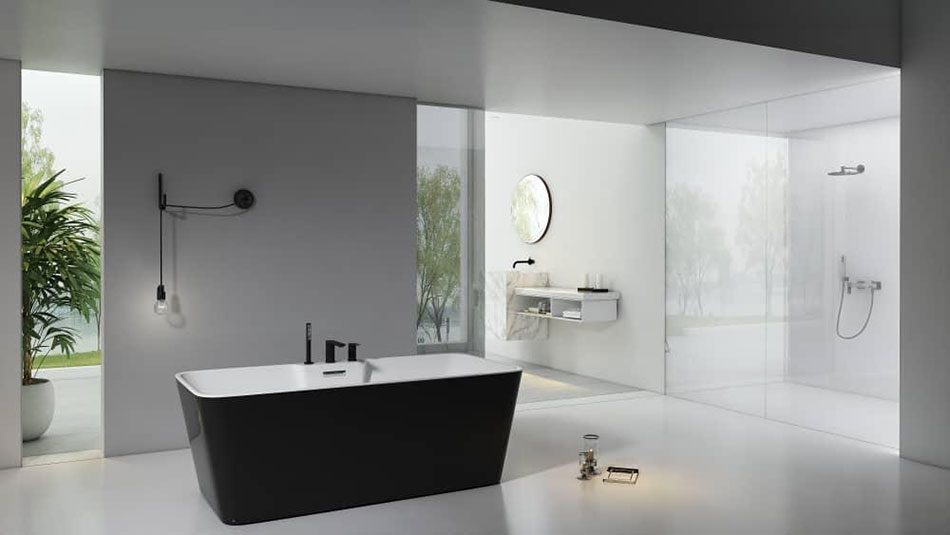 حمام با وان مستقل حمام با وان مستقل