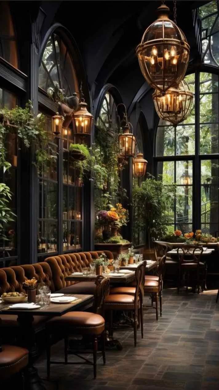 ایده طراحی کافی شاپ کلاسیک