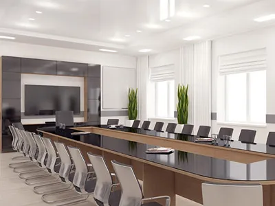 طراحی تجهیزات اتاق جلسات