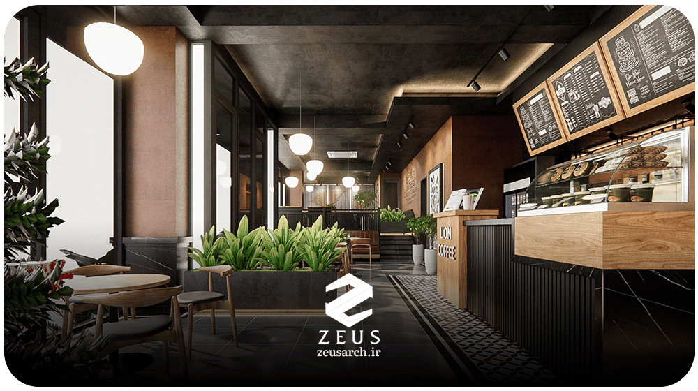 Coffee shop interior design