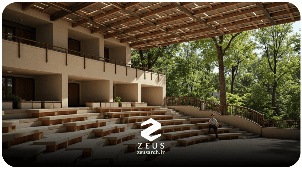 Design and implementation of the amphitheater hall Design and implementation of the amphitheater hall